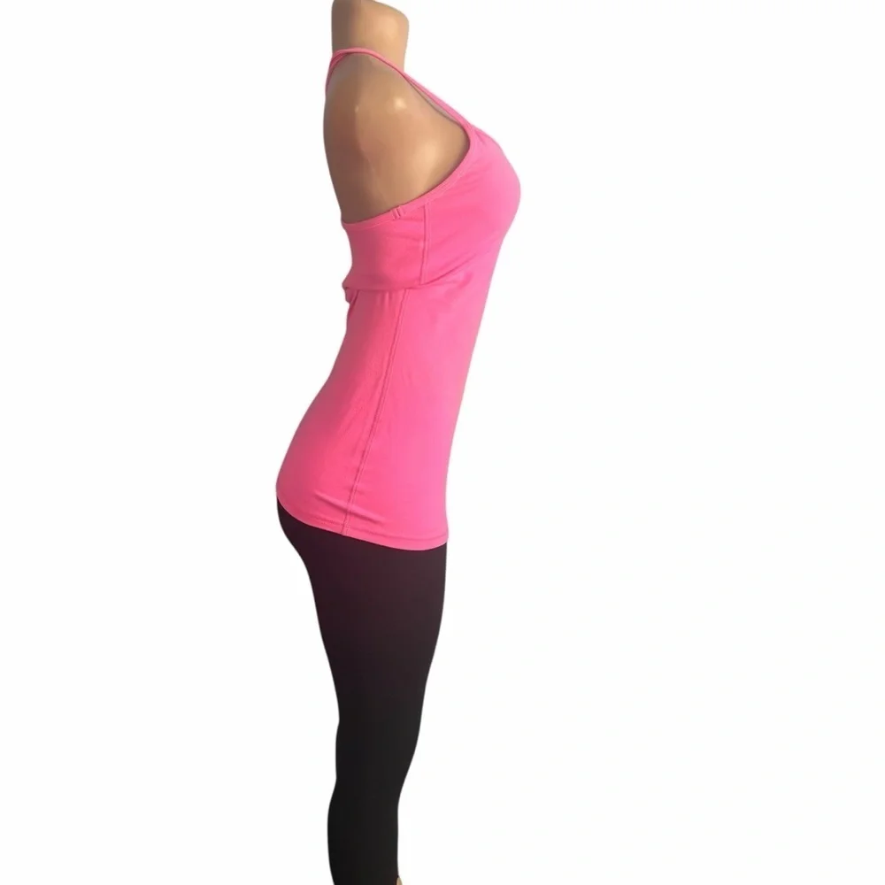 Lululemon Athletica Power Y Light Pink Tank Top